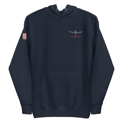 B-52 bomber airplane hoodie MightyShirt 1952 unisex hoodie