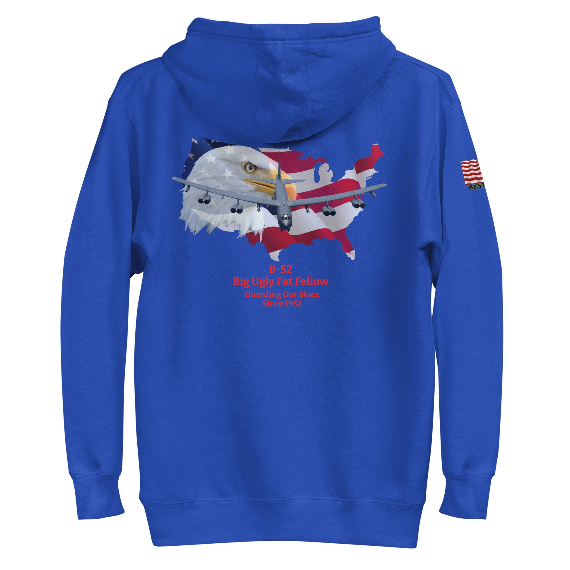 B-52 bomber airplane hoodie MightyShirt 1952 unisex hoodie