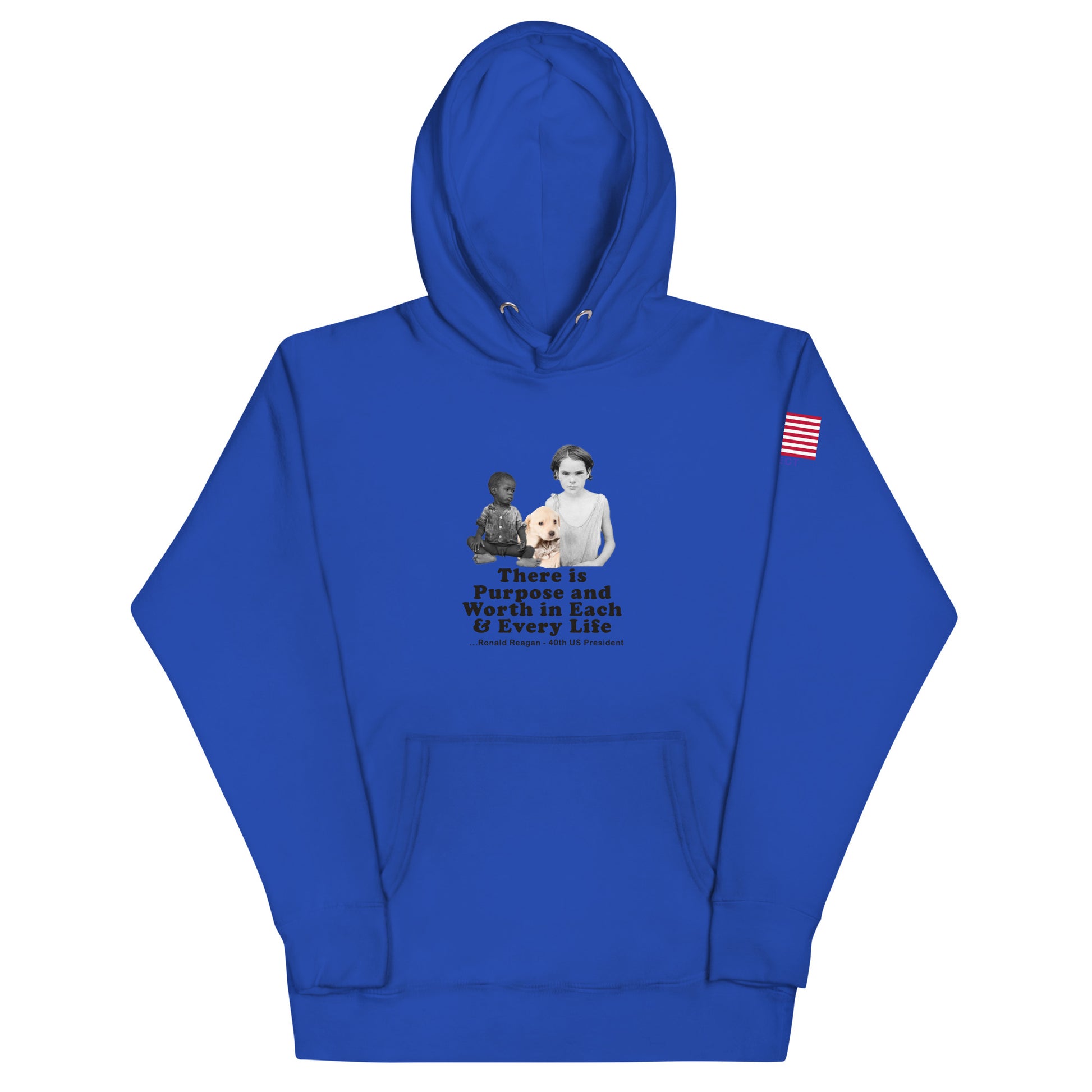 love kindness worth purpose Premium Unisex Hoodie Mighty Shirt