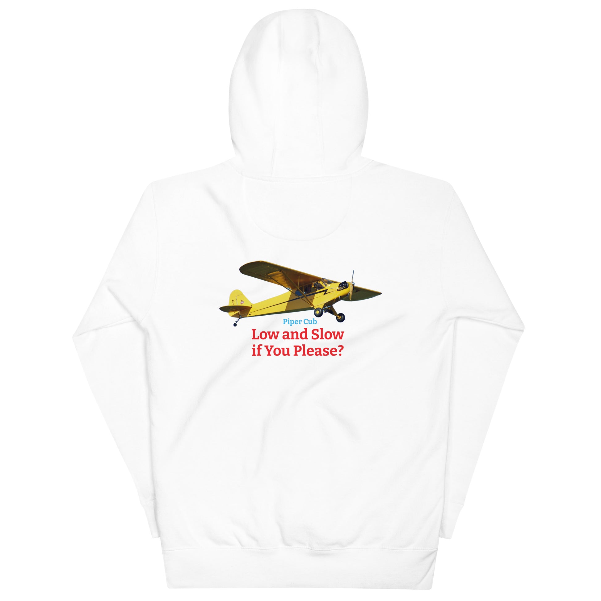 Piper Cub airplane MightyShirt unisex Hoodie America WW2