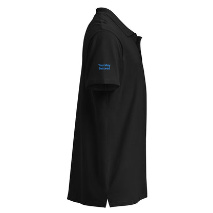 Boldly Dare Fail unisex premium polo shirt MightyShirt embroidered inspire