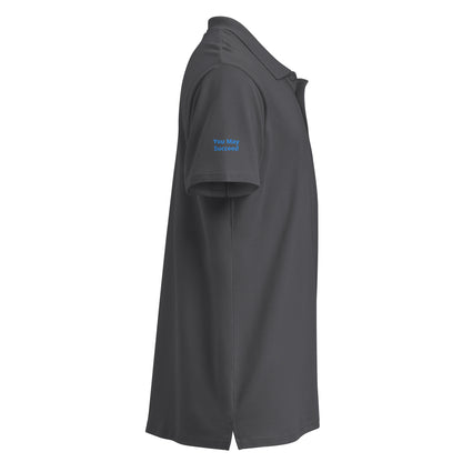 Boldly Dare Fail unisex premium polo shirt MightyShirt embroidered inspire