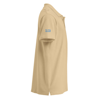 Boldly Dare Fail unisex premium polo shirt MightyShirt embroidered inspire