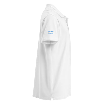 Boldly Dare Fail unisex premium polo shirt MightyShirt embroidered inspire