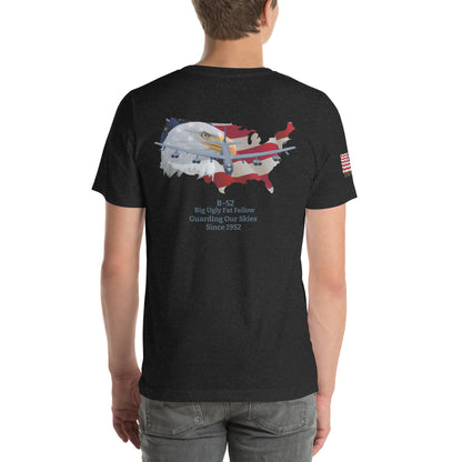 B-52 bomber airplane cotton MightyShirt Unisex T-Shirt