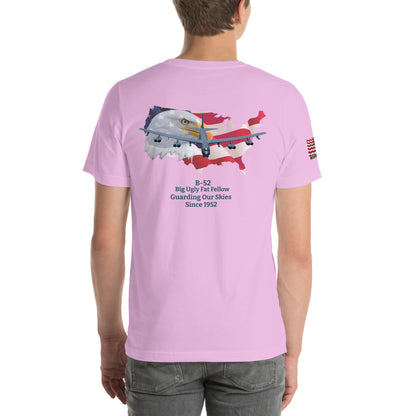 B-52 bomber airplane cotton MightyShirt Unisex T-Shirt