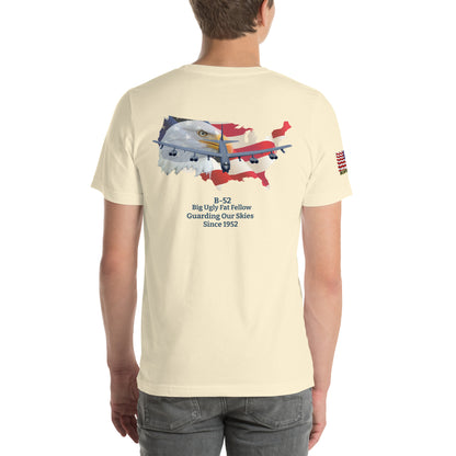 B-52 bomber airplane cotton MightyShirt Unisex T-Shirt