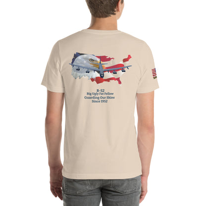 B-52 bomber airplane cotton MightyShirt Unisex T-Shirt