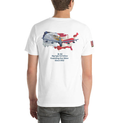 B-52 bomber airplane cotton MightyShirt Unisex T-Shirt