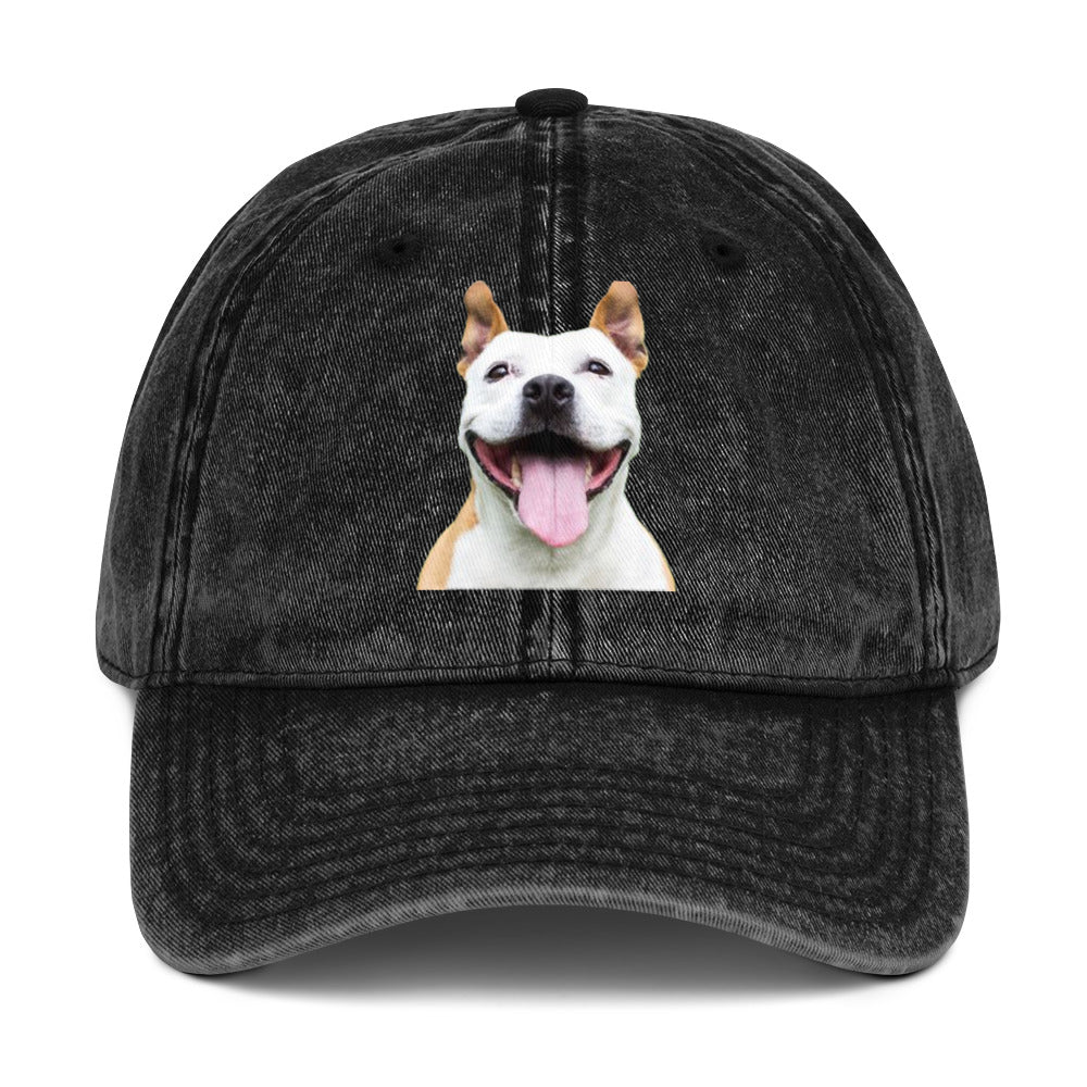adopt dog rescue Vintage Cotton Twill Cap hat mighty shirt love