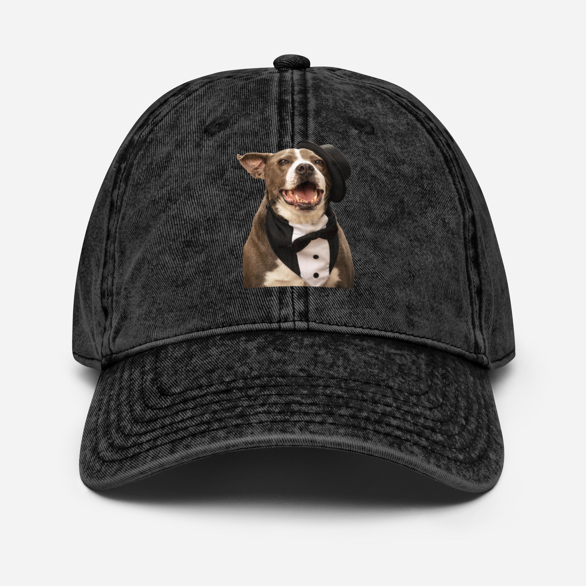 Party Dog Rescue Cotton Twill Hat by Mighty Shirt