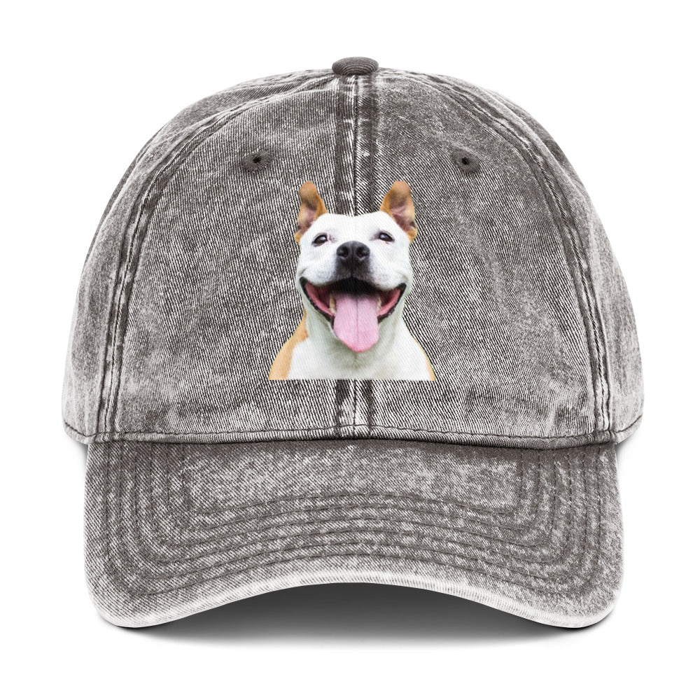 adopt dog rescue Vintage Cotton Twill Cap hat mighty shirt love