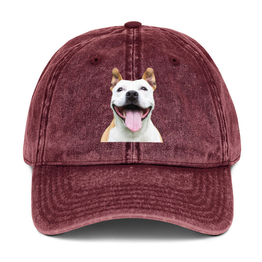 adopt dog rescue Vintage Cotton Twill Cap hat mighty shirt love