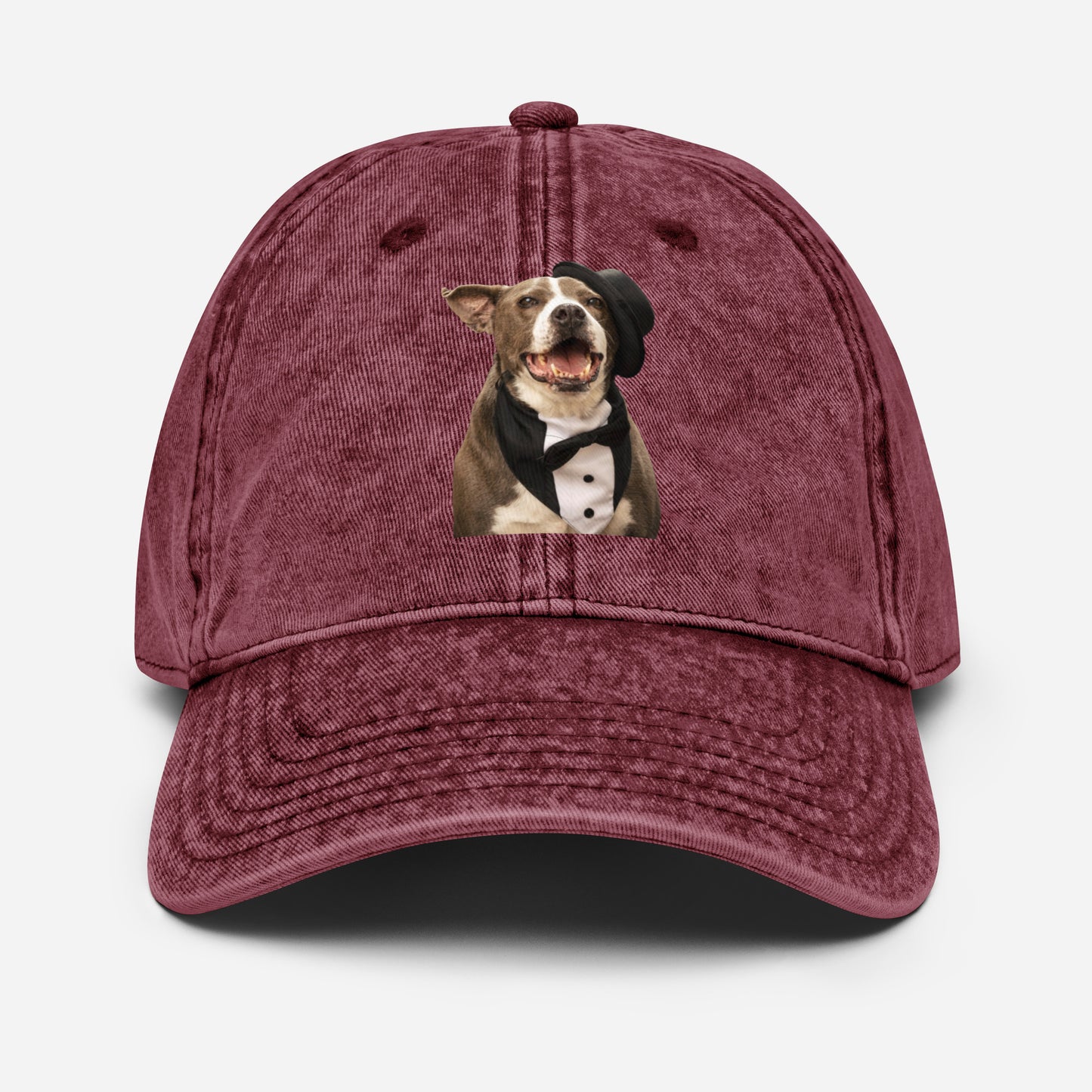 Party Dog Rescue Cotton Twill Hat by Mighty Shirt