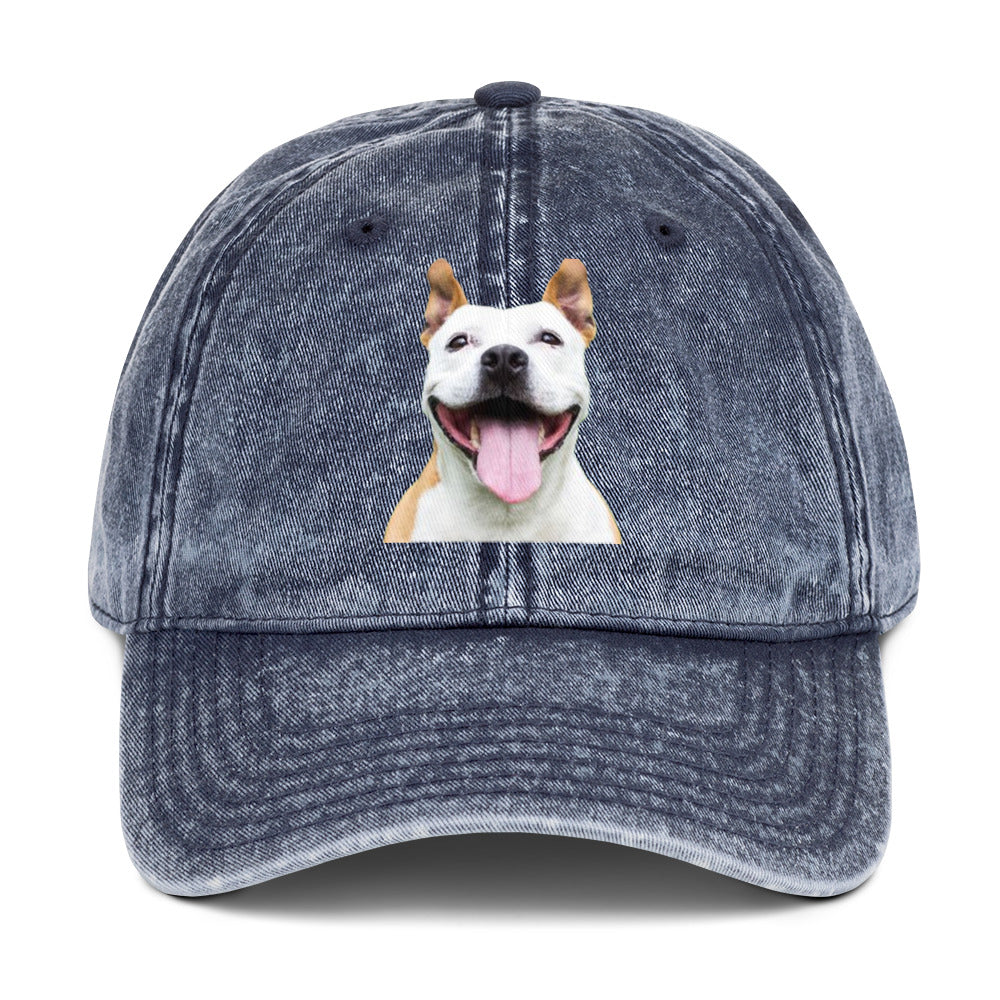 adopt dog rescue Vintage Cotton Twill Cap hat mighty shirt love