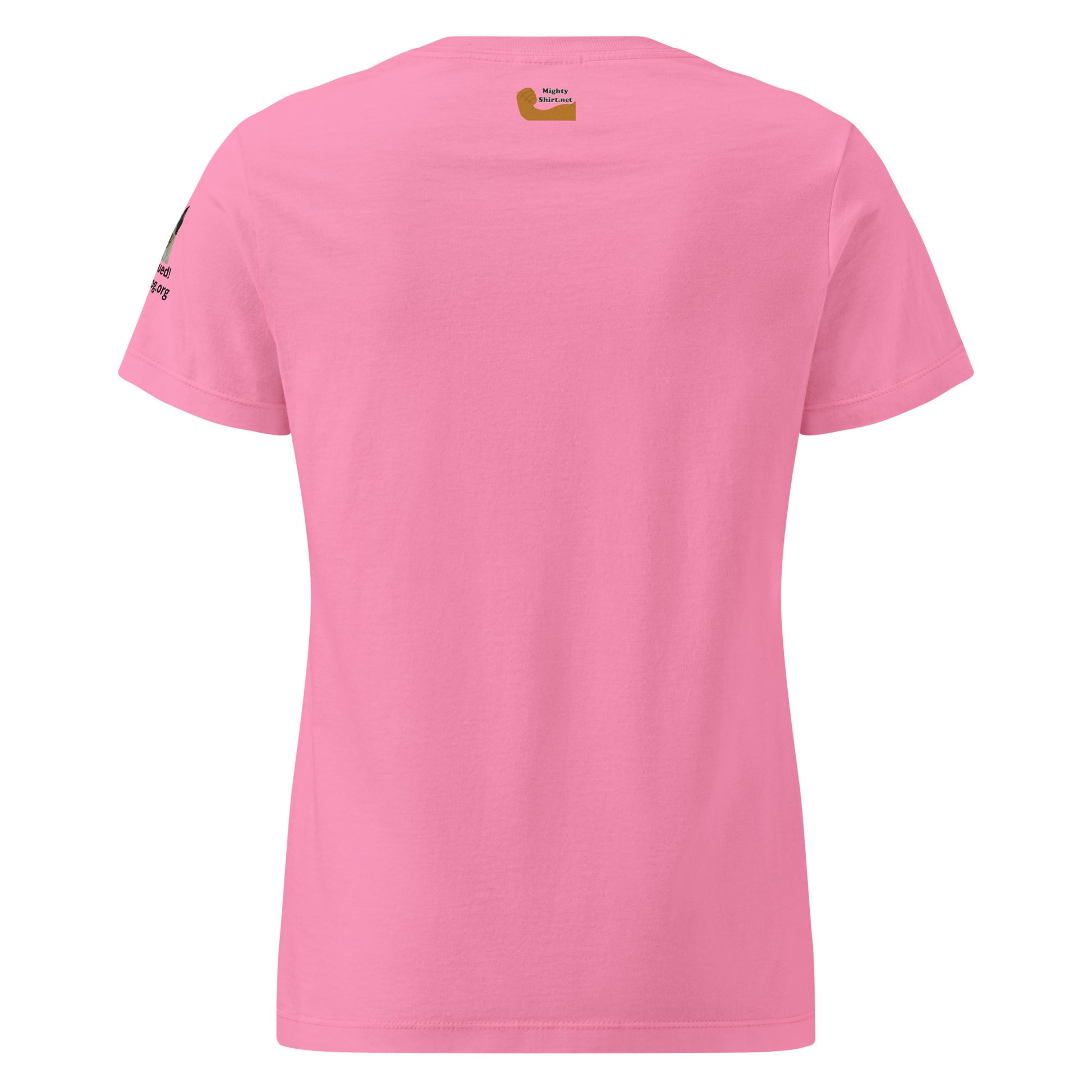 dog rescue women's T-Shirt cotton MightyShirt love