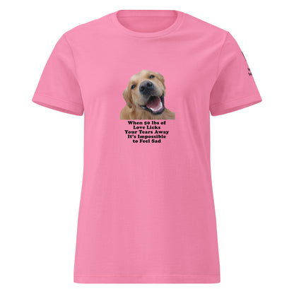dog rescue women's T-Shirt cotton MightyShirt love