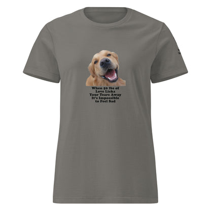 dog rescue women's T-Shirt cotton MightyShirt love
