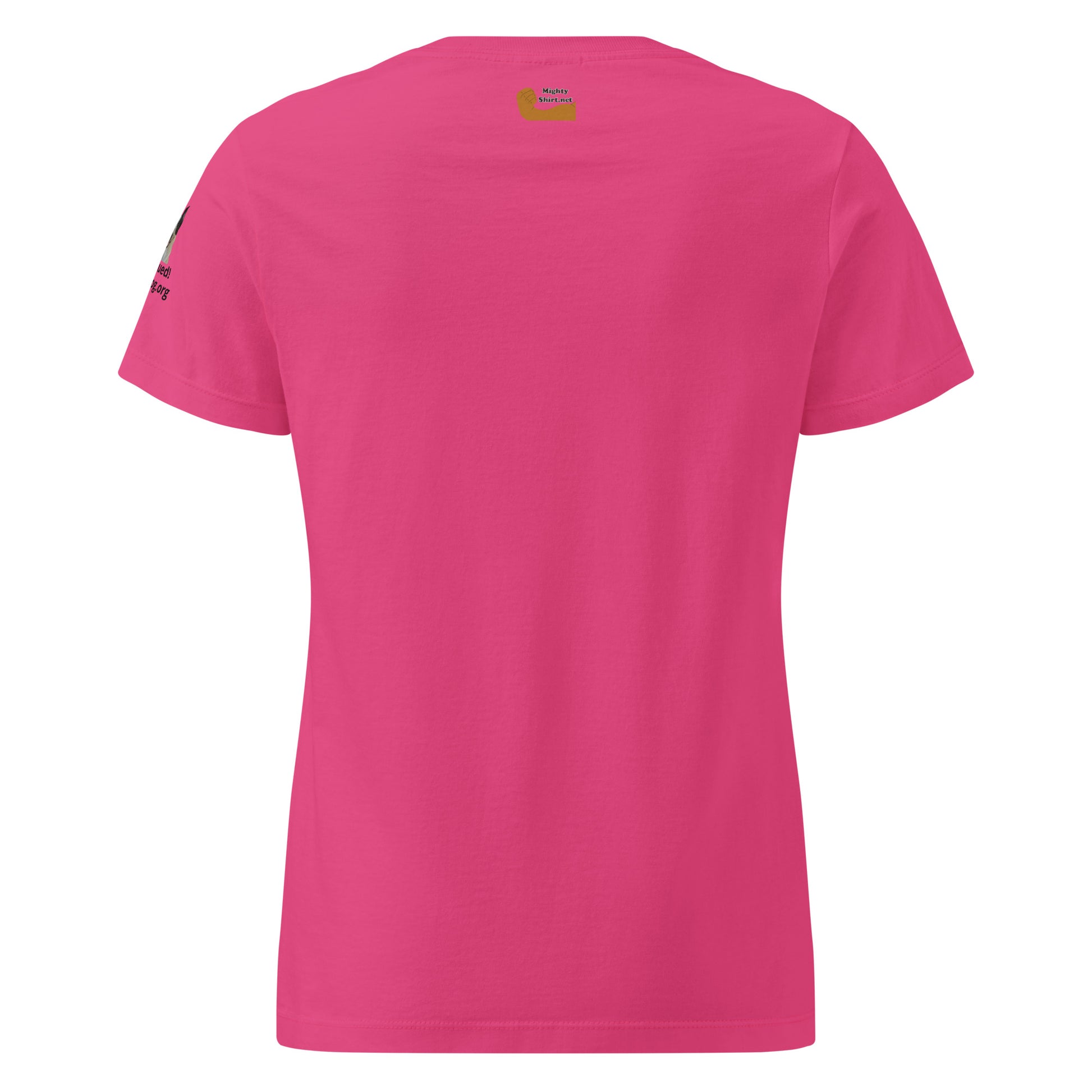 dog rescue women's T-Shirt cotton MightyShirt love