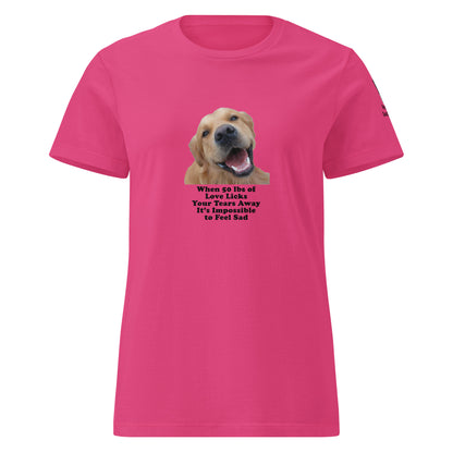 dog rescue women's T-Shirt cotton MightyShirt love