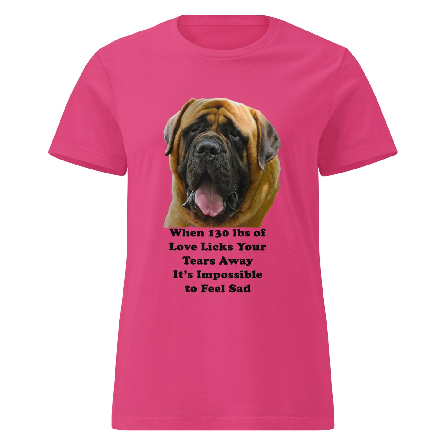 dog rescue cotton women's premium T-Shirt MightyShirt Mastif 