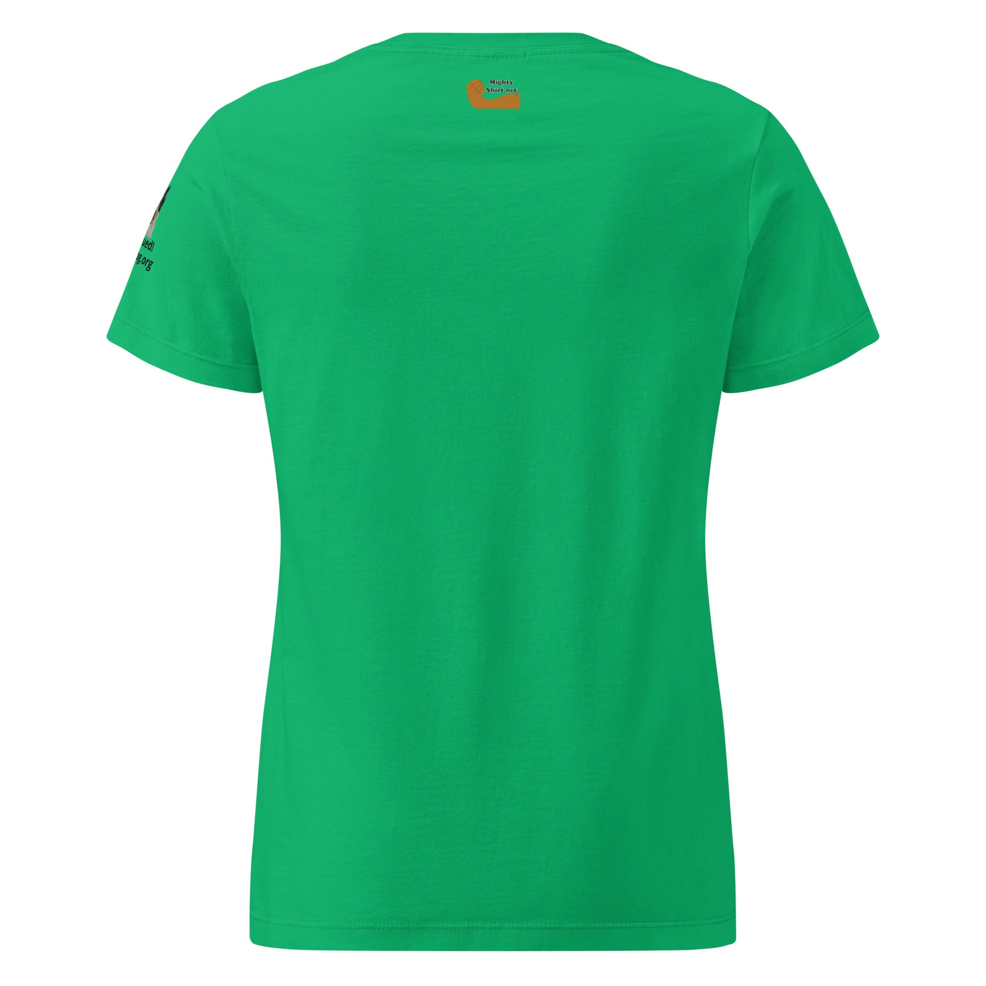 dog rescue women's T-Shirt cotton MightyShirt love