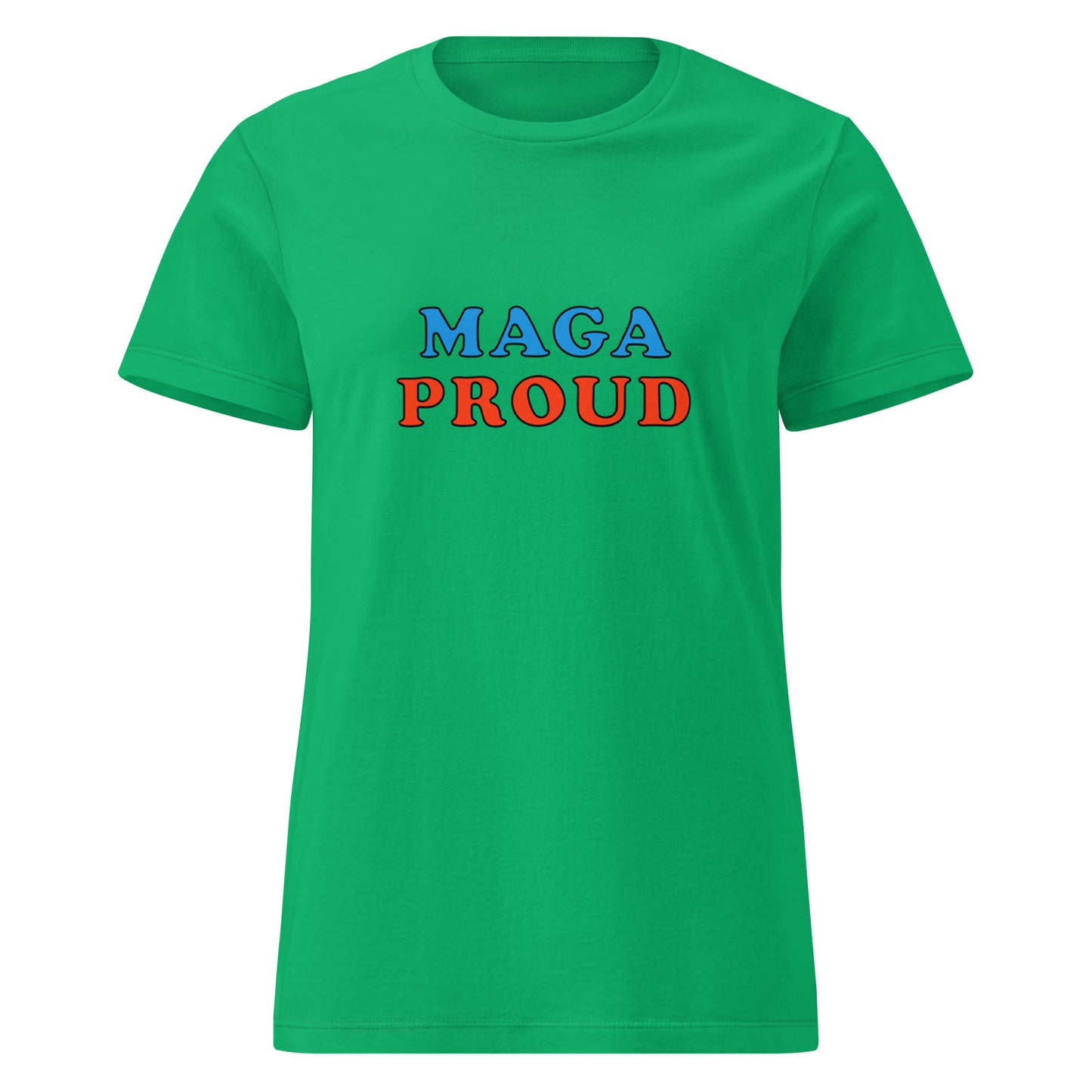 MAGA PROUD cotton women's premium T-Shirt MightyShirt political