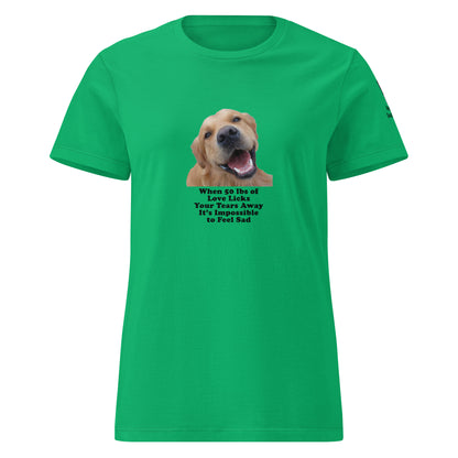 dog rescue women's T-Shirt cotton MightyShirt love