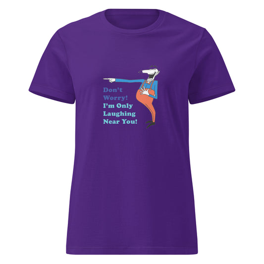 funny women's cotton T-Shirt MightyShirt laugh