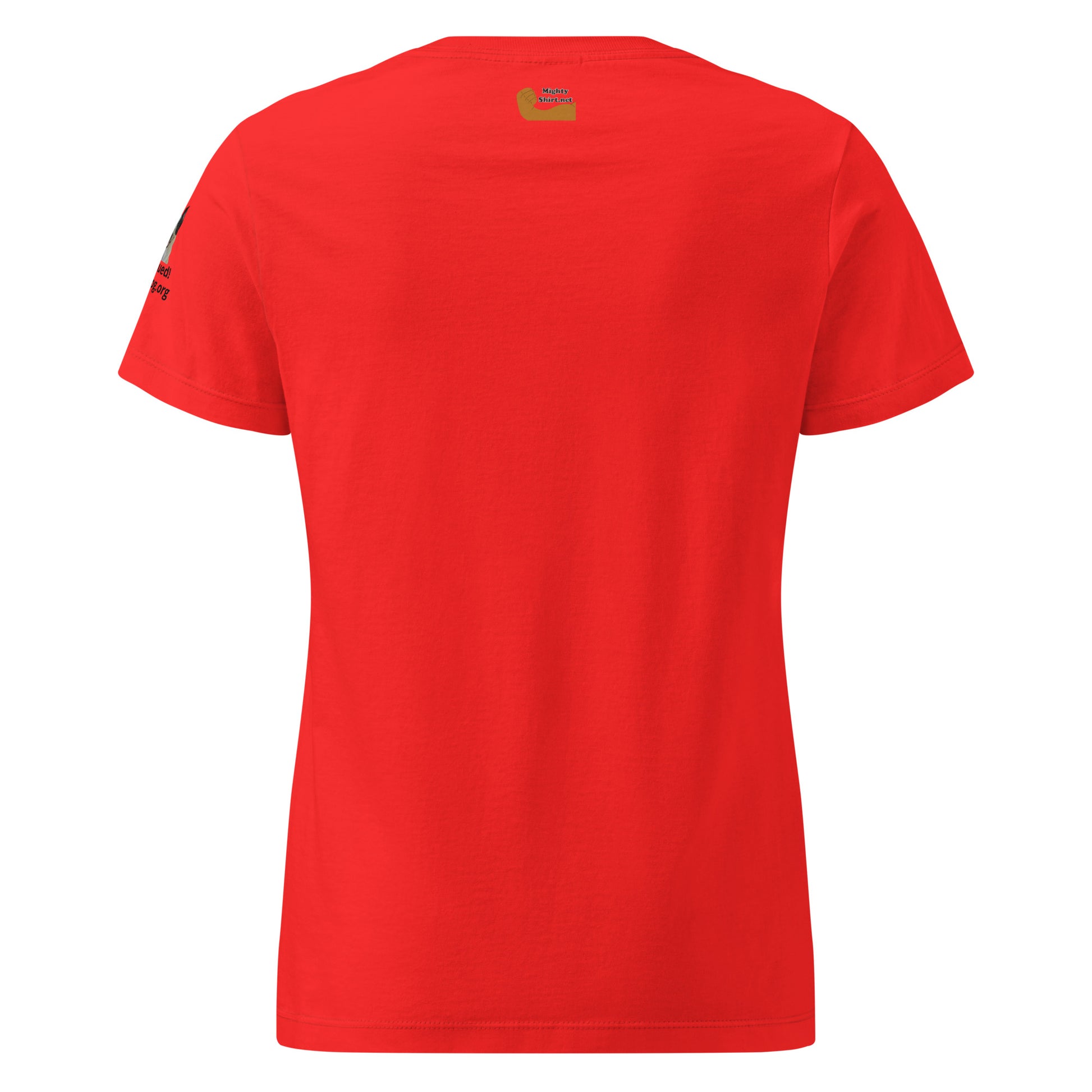 dog rescue women's T-Shirt cotton MightyShirt love