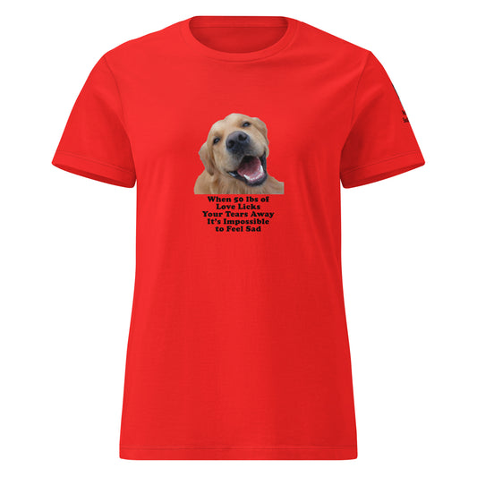 dog rescue women's T-Shirt cotton MightyShirt love