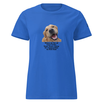 dog rescue women's T-Shirt cotton MightyShirt love