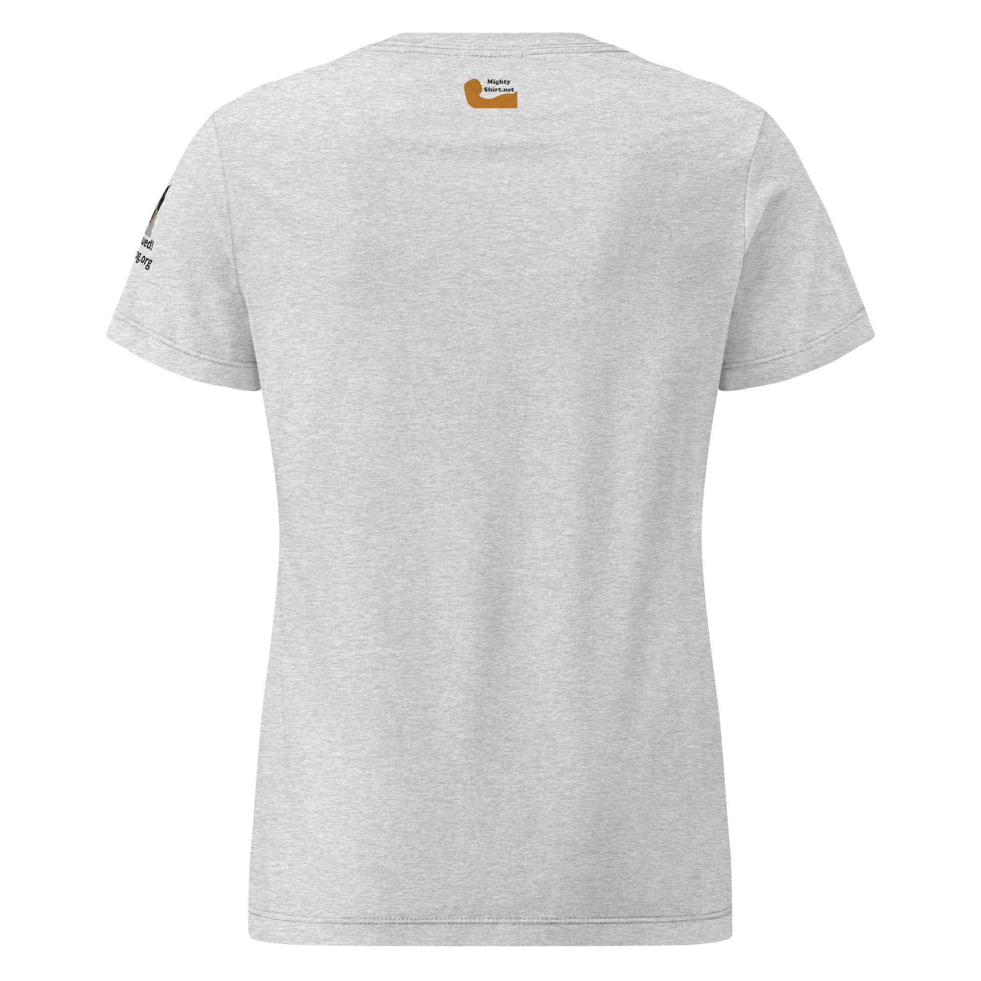 dog rescue women's T-Shirt cotton MightyShirt love