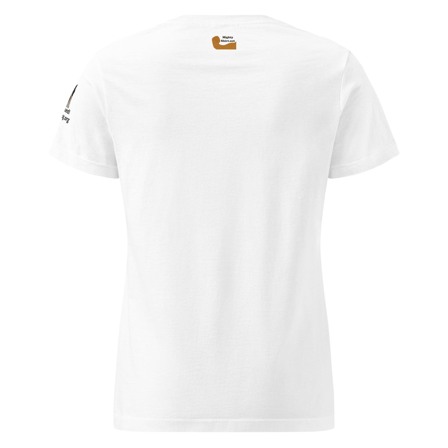 dog rescue women's T-Shirt cotton MightyShirt love