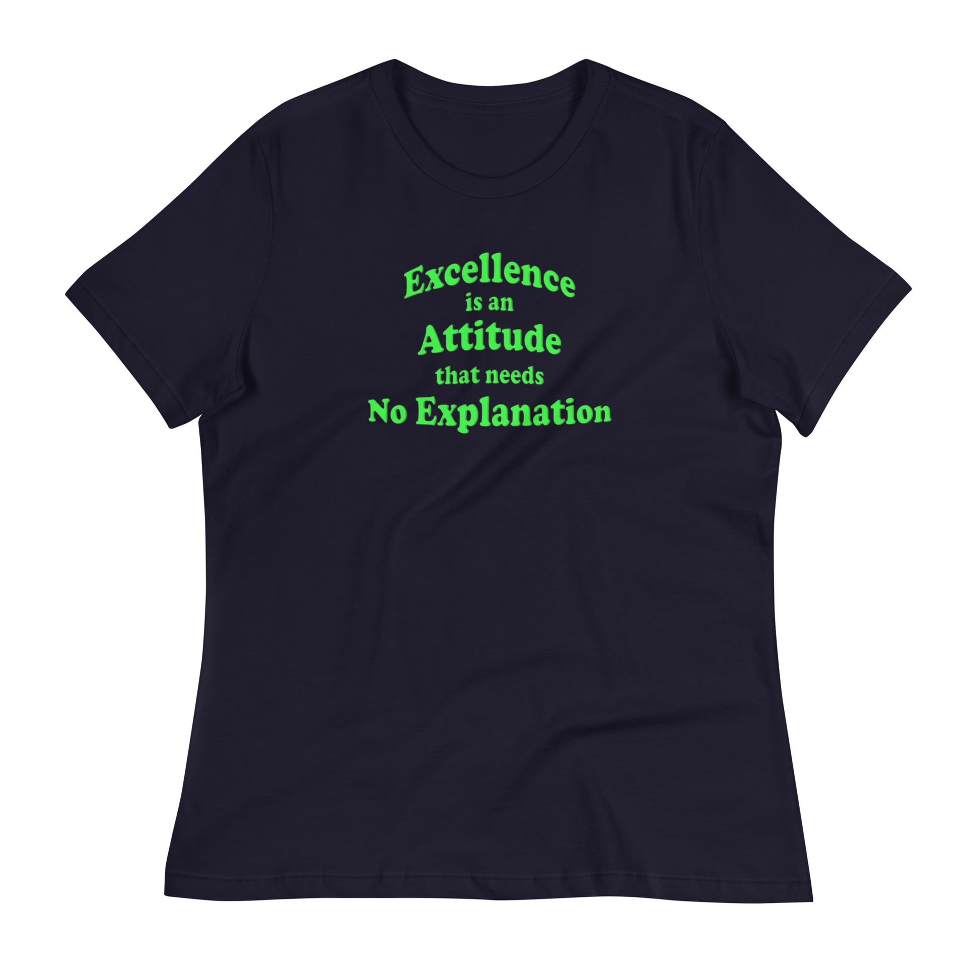 hope kindness excellence attitude Cotton Women's T-Shirt mighty shirt
