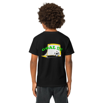 youth kids soccer addict goal! 50/50 blend T-Shirt mighty shirt