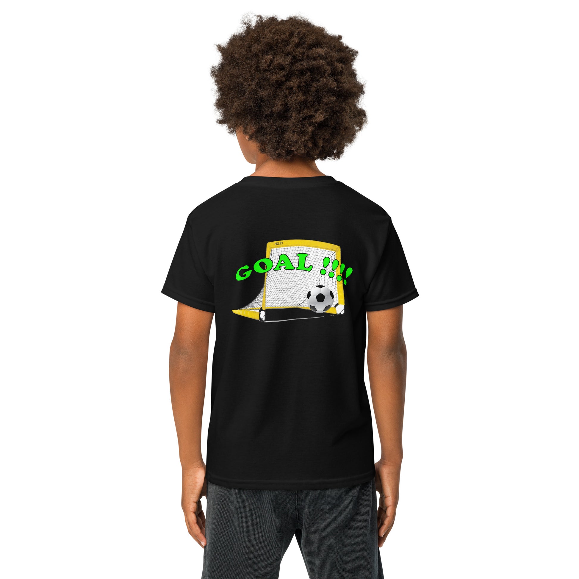 more soccer less screen time kids youth 50/50 blend T-shirt mighty shirt