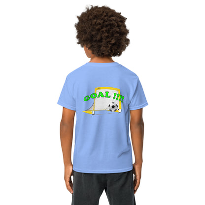 youth kids soccer addict goal! 50/50 blend T-Shirt mighty shirt