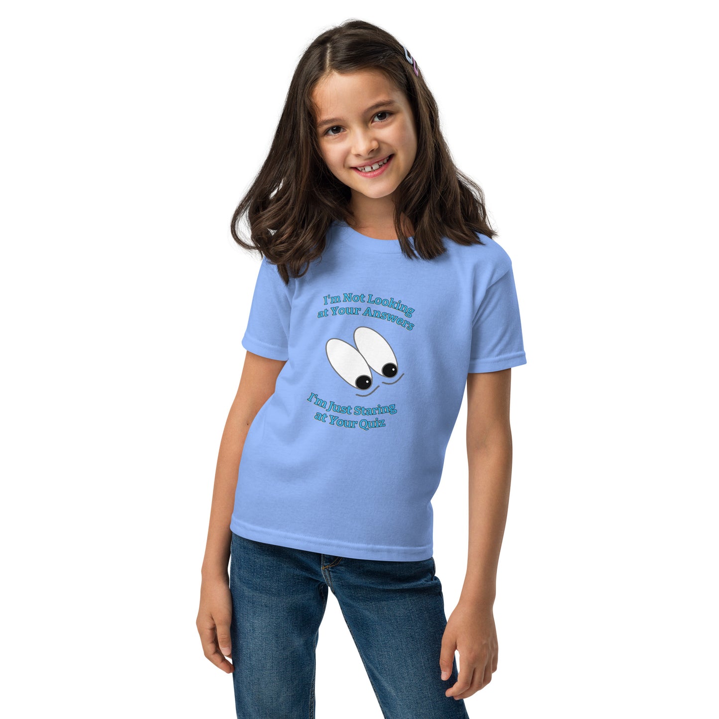 "I'm Not Looking at Your Answers" Funny Youth t-shirt by Mighty Shirt