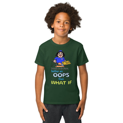 "Lunch Lady says" w/Funny Limerick Youth t-shirt w/Mighty Shirt Attitude
